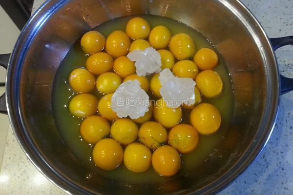 金橘蜜饯的做法图解2