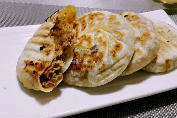 猪肉大葱馅饼的做法图解11