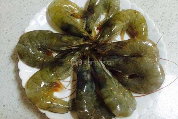 番茄酱虾。的做法图解3