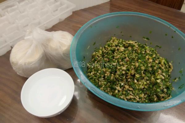 素菜饺的做法图解6