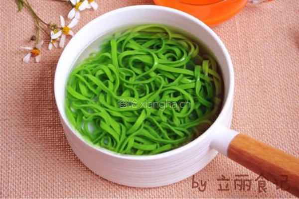 彩色面条的做法图解15