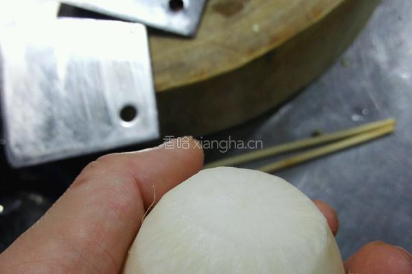 雕刻月季花的做法图解2