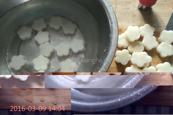 蓝莓山药花的做法图解4