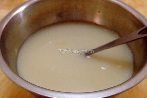 玉米面馒头的做法图解4
