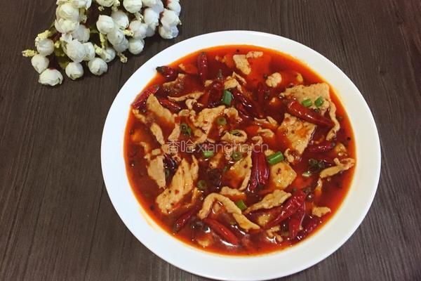 水煮肉片的做法图解8