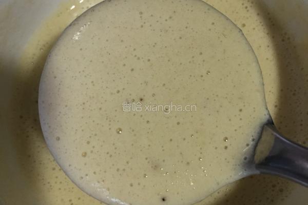 香蕉松饼的做法图解4