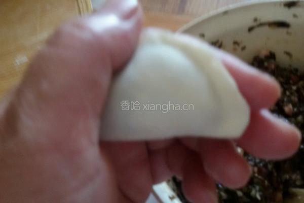 二月二的紫菜饺子的做法图解14