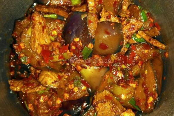 肉丝茄子的做法图解6