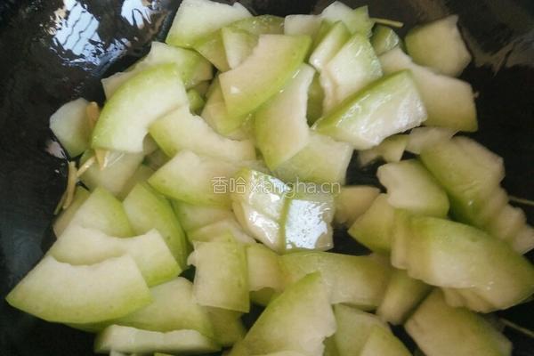 冬瓜烧虾仁的做法图解4