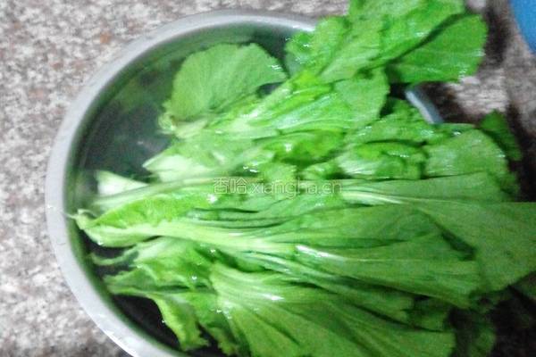芥菜炒饭（二月二特色）的做法图解1