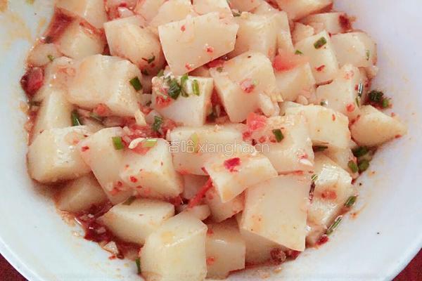 酸辣米豆腐的做法图解5