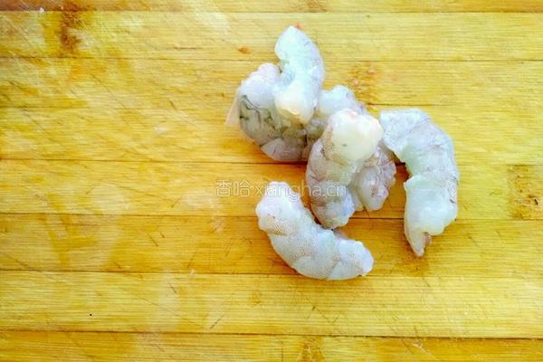凤尾虾球蒸豆腐的做法图解4