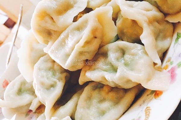 高压锅版茴香猪肉饺子的做法图解4