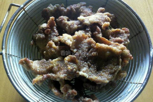 锅包肉的做法图解3