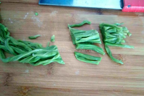 干锅肉苔菜的做法图解2
