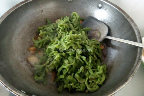 干锅肉苔菜的做法图解6