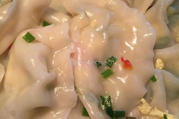 韭菜鸡蛋饺子的做法图解5