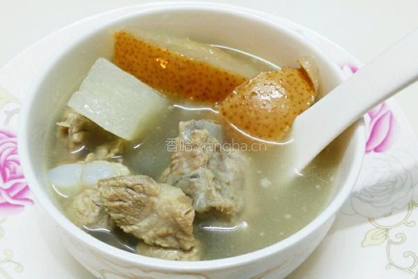 雪梨萝卜排骨汤的做法图解7