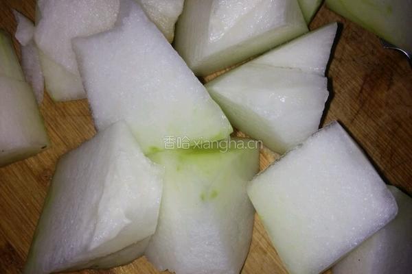 冬瓜炖排骨的做法图解4