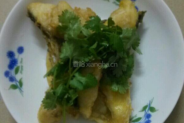 香菜炸鱼快