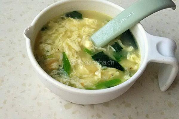 菠菜鸡蛋疙瘩汤