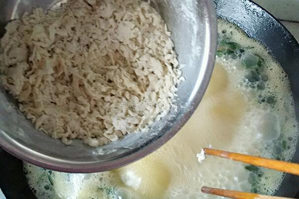 菠菜鸡蛋疙瘩汤的做法图解6
