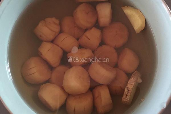 干贝粉丝娃娃菜的做法图解1