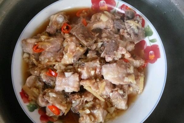 香辣蒸排骨的做法图解5