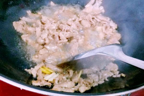 双丝炒肉（家常版）的做法图解4