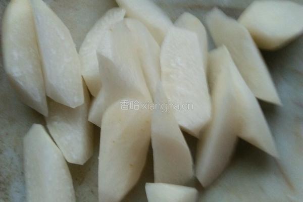 牛肉丸罗卜汤的做法图解1