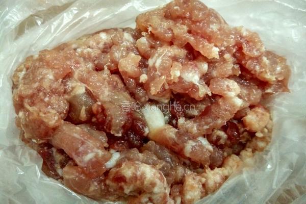 芥兰肉沫炒面的做法图解3