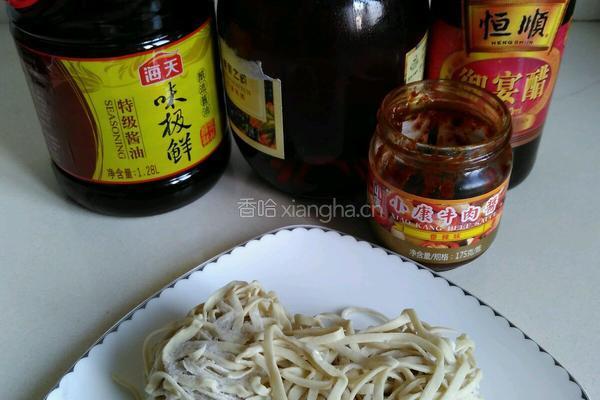 干拌面的做法图解1