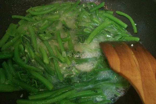 红螺炒南瓜苗的做法图解10