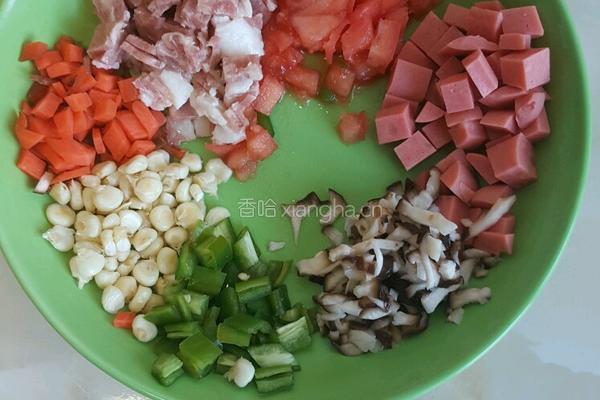 蛋包咖喱饭的做法图解2
