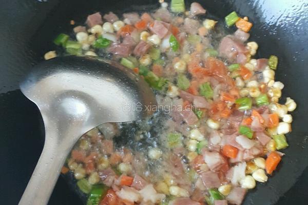 蛋包咖喱饭的做法图解4