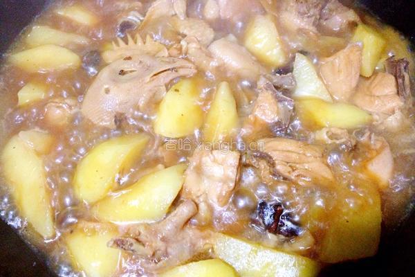 三黄鸡炖土豆的做法图解11