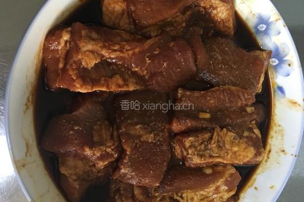 空气炸锅韩式烤肋排的做法图解1