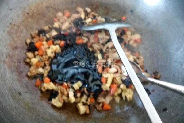炸酱，紫薯面条的做法图解9