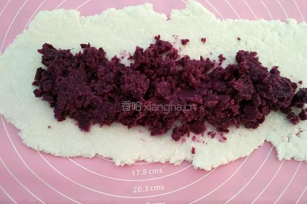 水晶紫薯糕的做法图解5