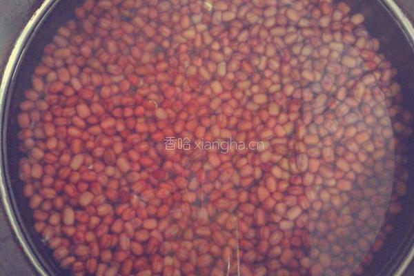 红豆沙（豆浆机版）的做法图解1