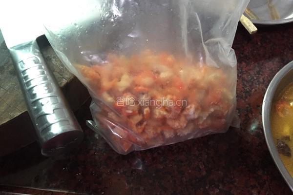 香菇虾米蒸水蛋的做法图解2