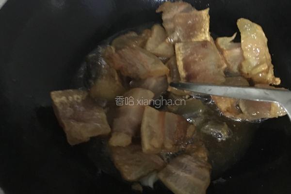 腊肉炖毛笋的做法图解7