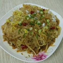 食记录02白菜炒粉丝的做法[图]
