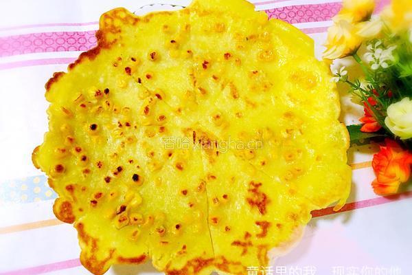 甜玉米饼的做法图解7