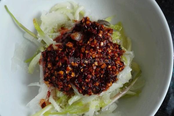 爆腌蕌头的做法图解4
