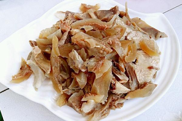炒牛蹄筋的做法图解1
