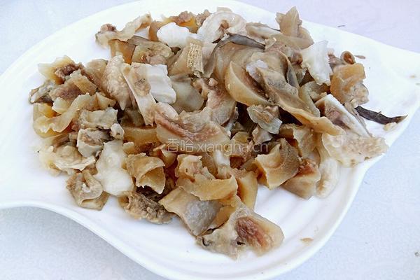 炒牛蹄筋的做法图解5
