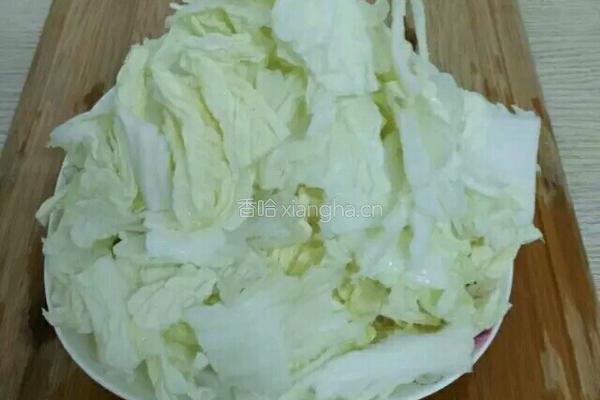 食记录03凉拌白菜的做法图解1