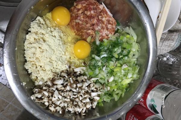 豆腐肉馅饺子的做法图解3
