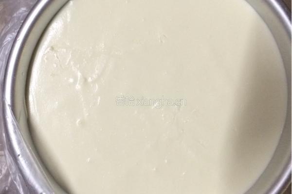 草莓冻芝士蛋糕(不用烤箱)的做法图解4